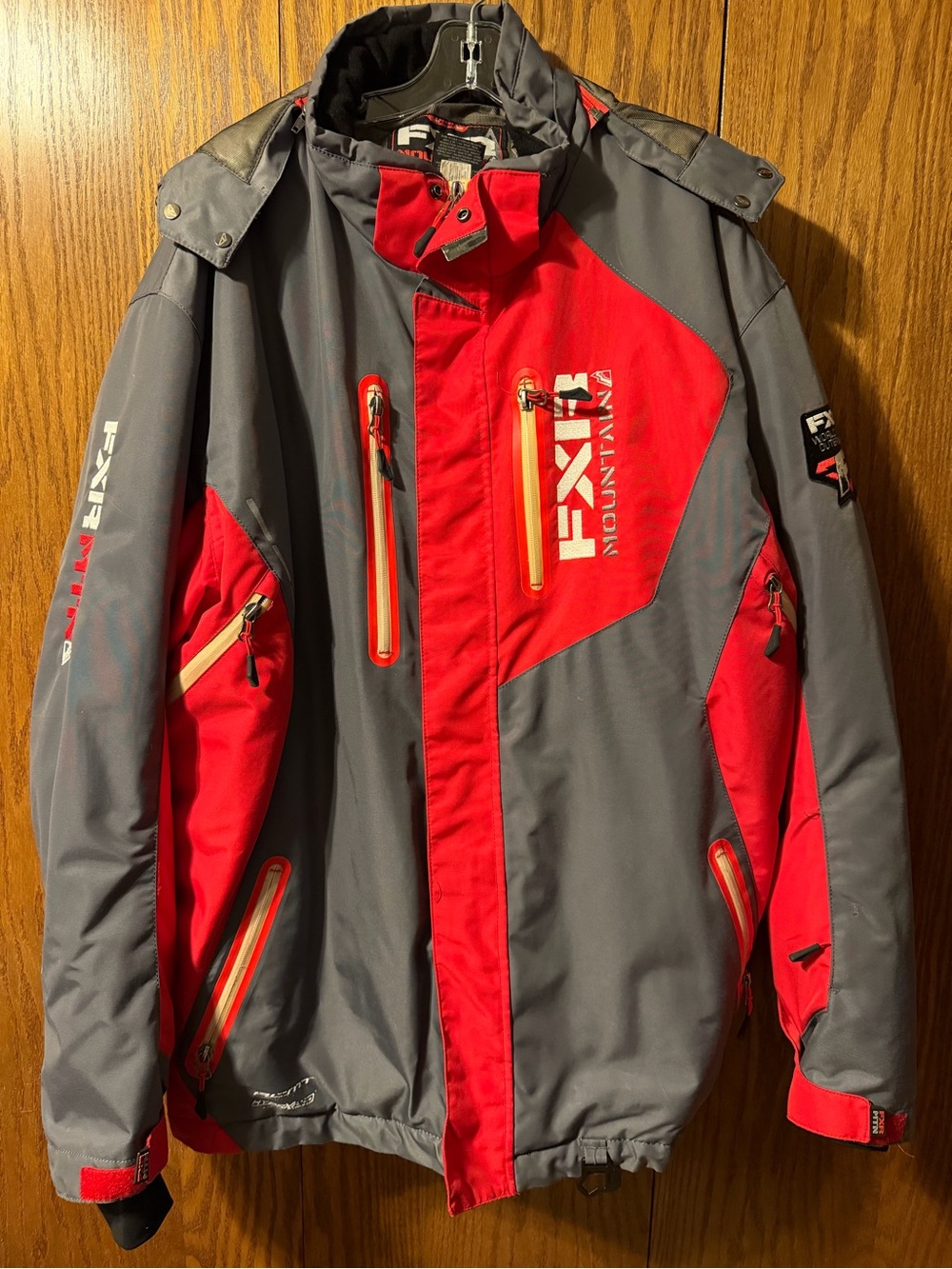 FXR Mountain Recoil Jacket - Red/Charcoal - Men's 3XL